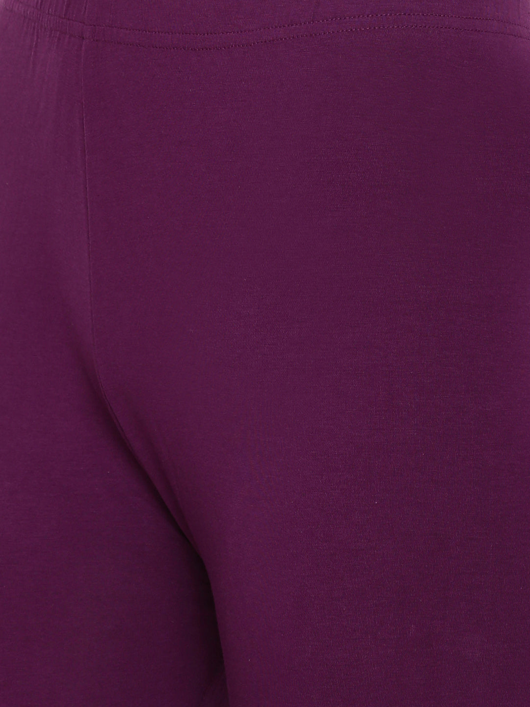 De Moza - Women's Dark Purple Churidar Leggings (4890549059647)