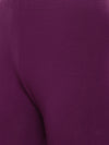 De Moza - Women's Dark Purple Churidar Leggings (4890549059647)
