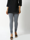 De Moza - Women's Grey Churidar Leggings (4890551124031)