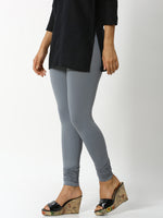 De Moza - Women's Grey Churidar Leggings (4890551124031)
