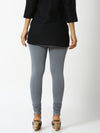 De Moza - Women's Grey Churidar Leggings (4890551124031)
