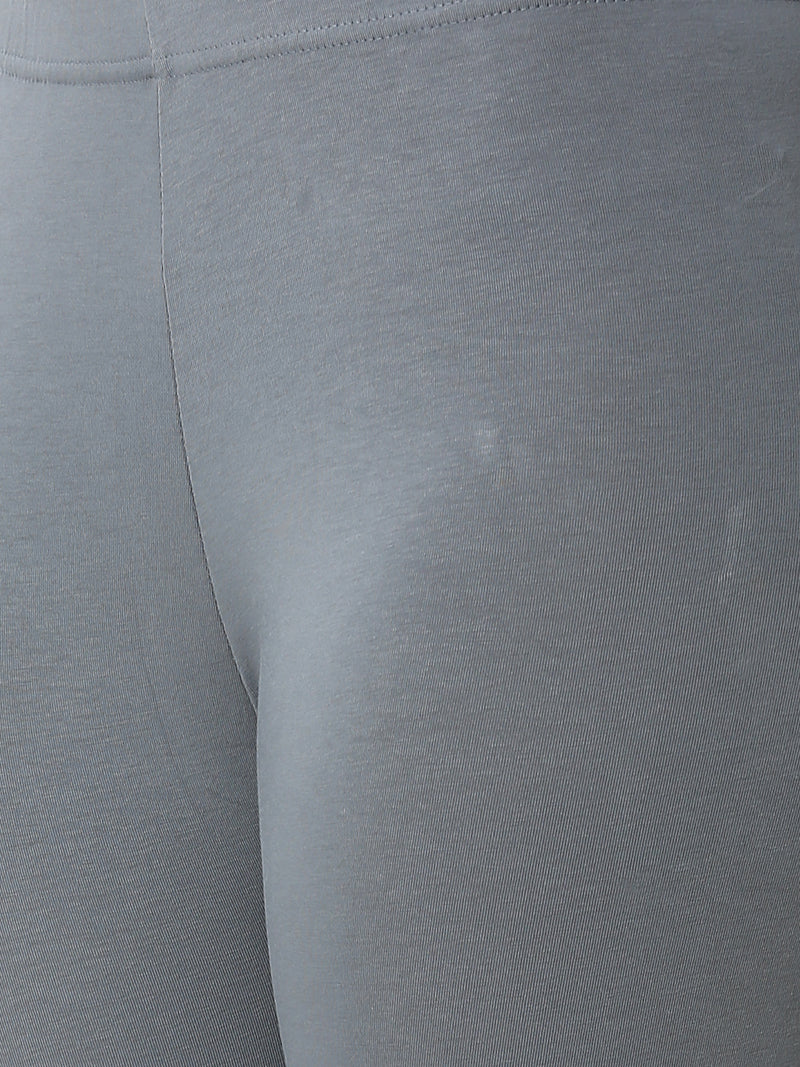 De Moza - Women's Grey Churidar Leggings (4890551124031)