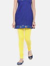 De Moza - Women's Lemon Yellow Churidar Leggings (4890549157951)