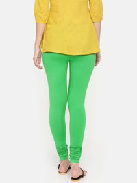 De Moza - Women's Parrot Green Churidar Leggings (4890550665279)