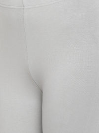 De Moza - Women's Grey Churidar Leggings (4890550075455)