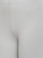 De Moza - Women's Grey Churidar Leggings (4890550075455)