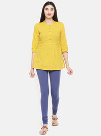 De Moza - Women's Blue Churidar Leggings (4890549715007)