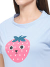 De Moza Ladies Printed Pyjama Set Wind Surfer
