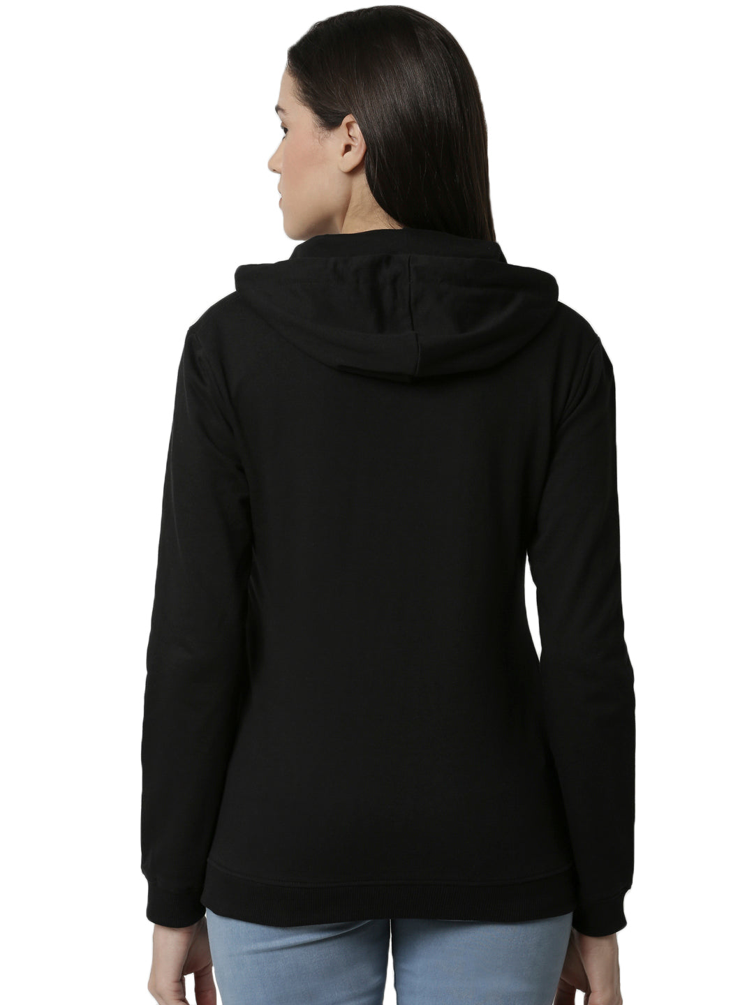 De Moza Ladies Black Sweat shirt - De Moza (4383236063295)