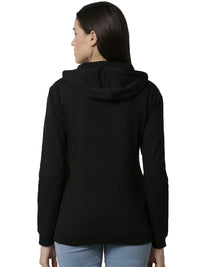 De Moza Ladies Black Sweat shirt - De Moza (4383236063295)