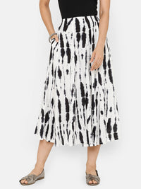 De Moza women's Printed Culottes Woven Bottom Rayon Black - De Moza (4704708624447)