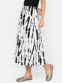 De Moza women's Printed Culottes Woven Bottom Rayon Black - De Moza (4704708624447)