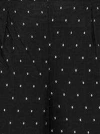 De Moza women's Printed Culottes Woven Bottom Rayon Black - De Moza (4704709476415)