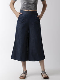 De Moza Women’s Culottes Enzyme Blue