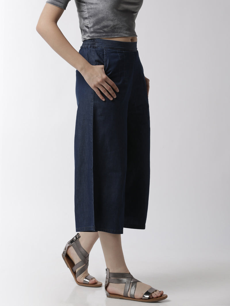 De Moza Women’s Culottes Enzyme Blue