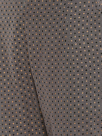 De Moza Ladies Printed Cigarette Pant Dark Grey - De Moza (1666022506559)