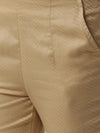De Moza Women's Cigarette Pant Woven Bottom Jaquard Cotton Skin - De Moza (4499733184575)
