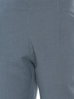 De Moza Ladies Cigarette Pant Golden Beige