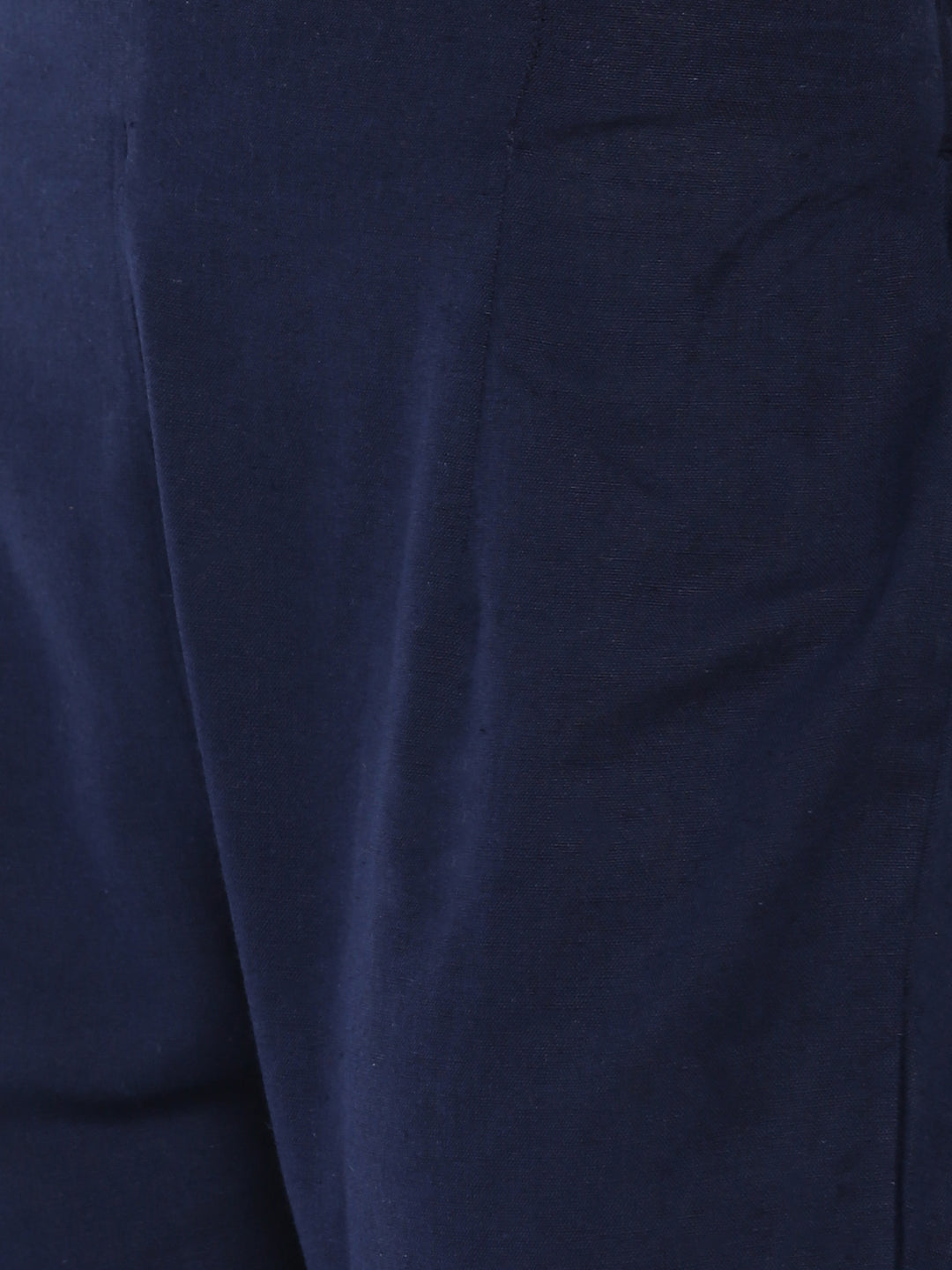De Moza Women's Cigarette Pant Navy Blue