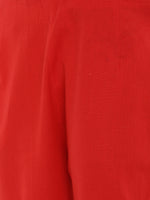 De Moza Women's Cigarette Pant Red