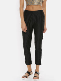 De Moza Women's Cigarette Pant Black