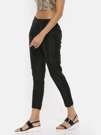 De Moza Women's Cigarette Pant Black