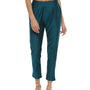 De Moza Women's Cigarette Pant Bottle Green