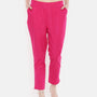 De Moza Women's Cigarette Pant Fuchsia