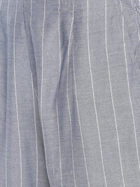 De Moza- Ladies Grey Cigarette Pant - De Moza (1668629004351)