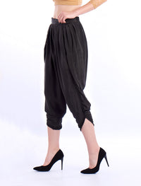 De Moza- Ladies Dhoti Pant Black - De Moza (1550388723775)