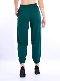 De Moza- Ladies Harem Pant Olive Green - De Moza (1550474510399)