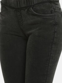 De Moza Ladies Woven Jeggings Pant Black - De Moza (682004971583)