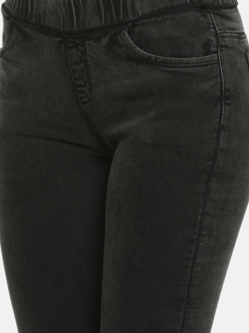 De Moza Ladies Woven Jeggings Pant Black - De Moza (682004971583)