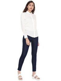 De Moza Ladies Raw Blue Denim Jeans Pant for Ladies - De Moza (1596324905023)