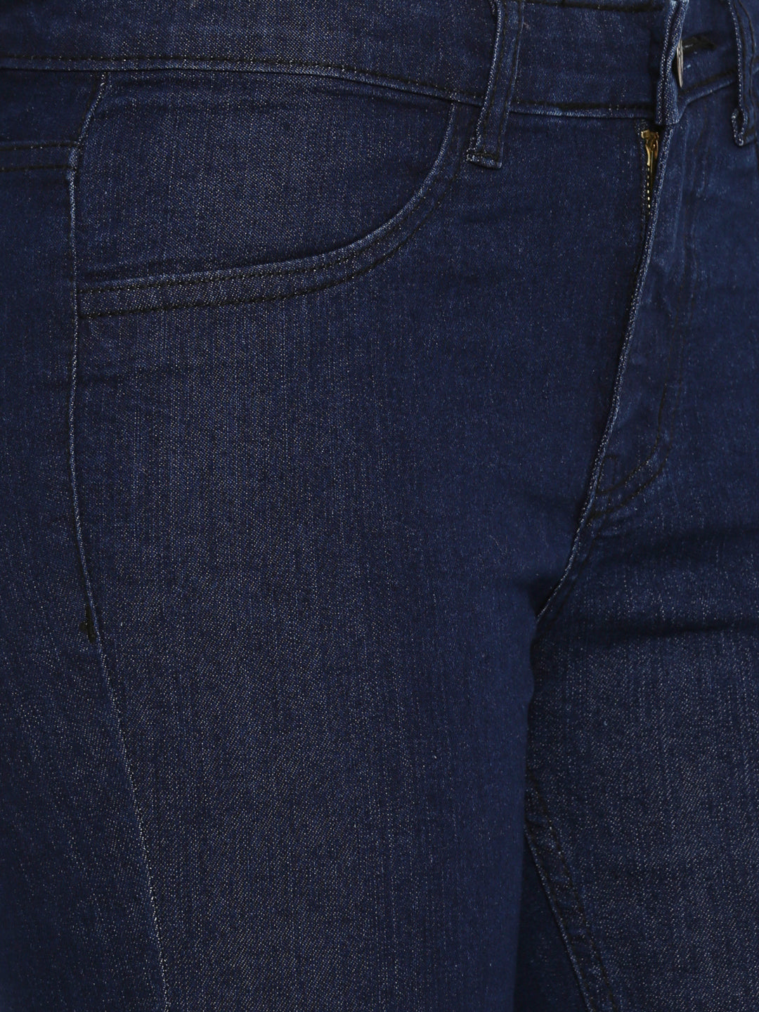 De Moza Ladies Raw Blue Denim Jeans Pant for Ladies - De Moza (1596324905023)