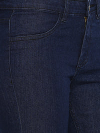 De Moza Ladies Raw Blue Denim Jeans Pant for Ladies - De Moza (1596324905023)