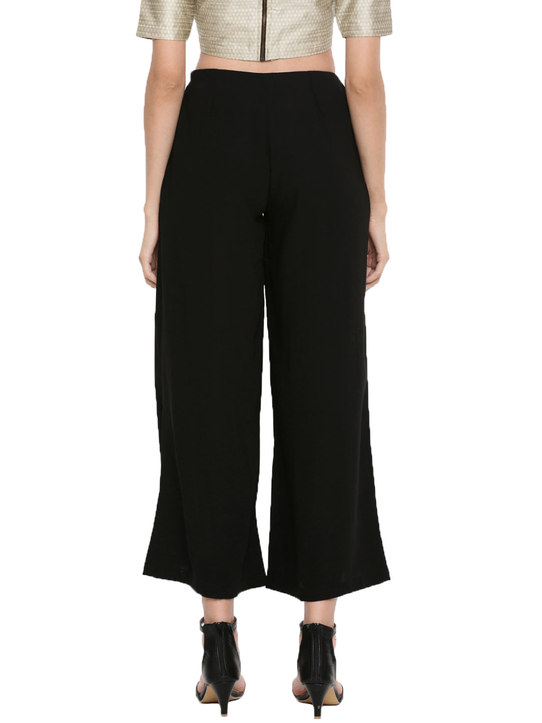 De Moza- Ladies Large Black Palazzo - De Moza (1596345352255)