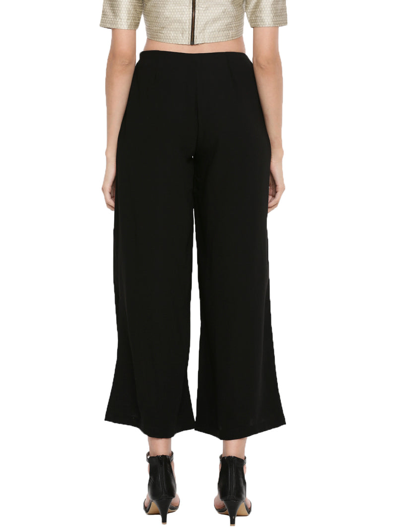 De Moza- Ladies Large Black Palazzo - De Moza (1596345352255)