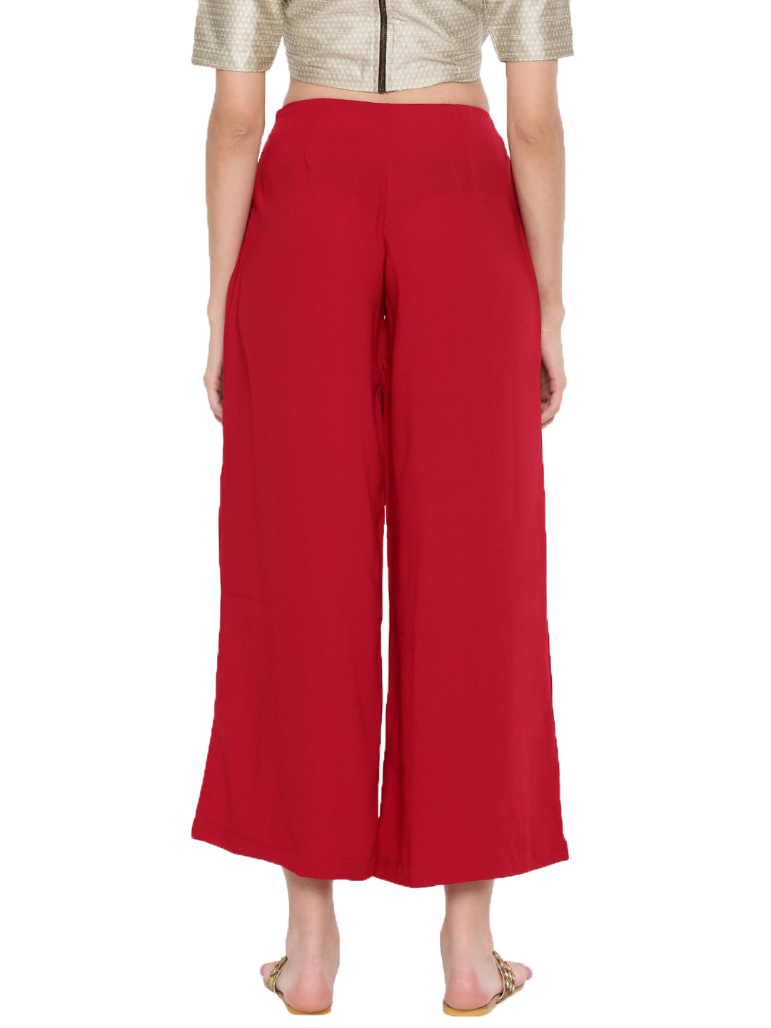 De Moza Ladies Large Palazzo Red - De Moza (1597250142271)