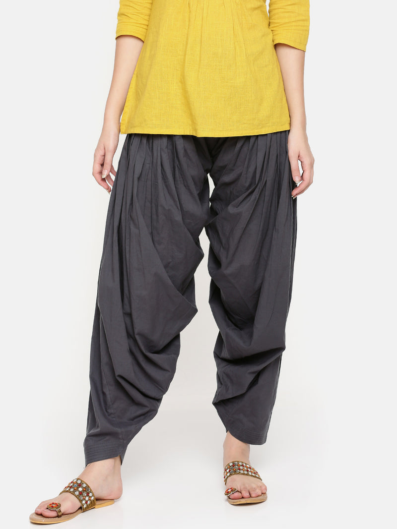 De Moza Ladies Patiala Dark Grey