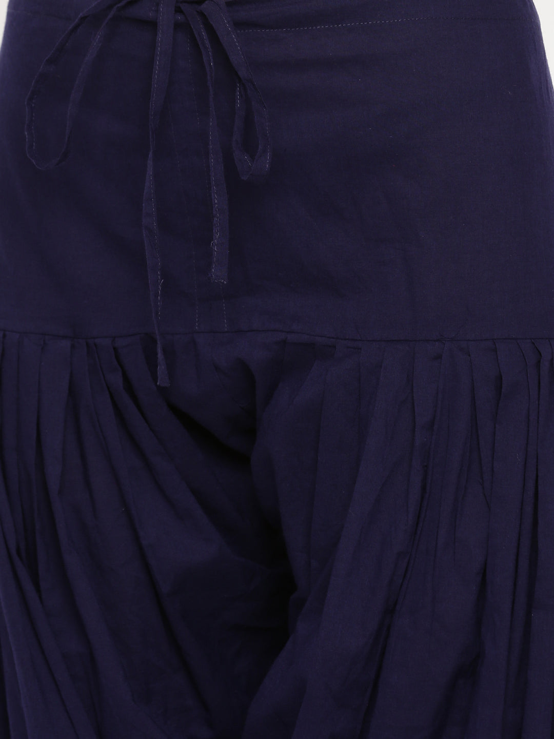 De Moza Ladies Patiala Pant Dark Navy Blue
