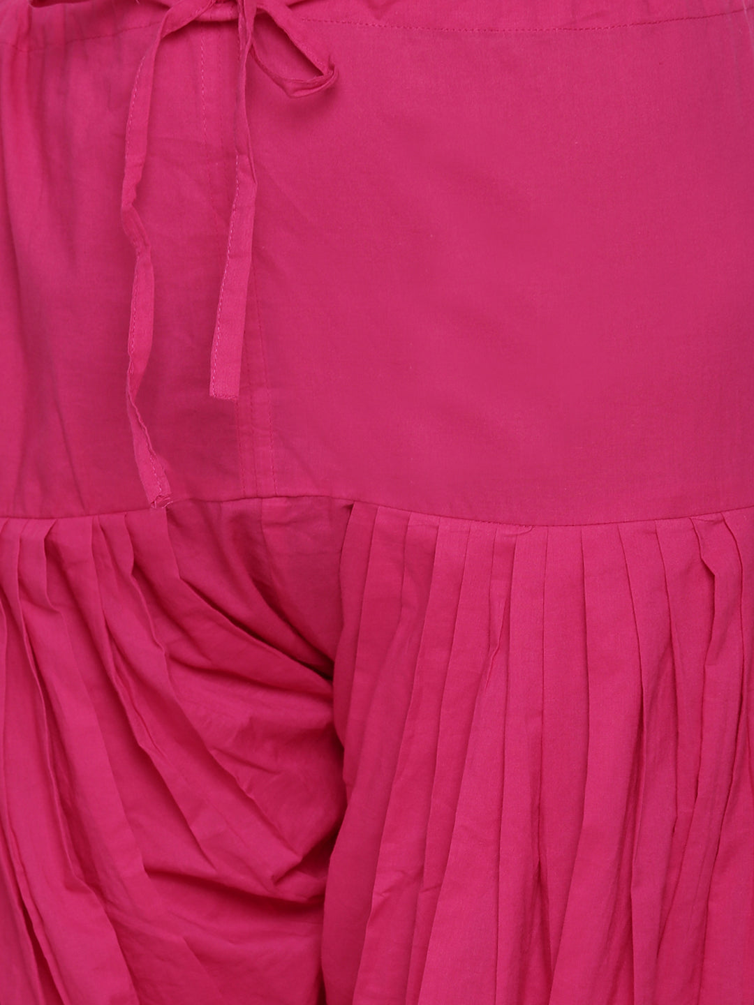 De Moza Ladies Patiala Pant Fuchsia