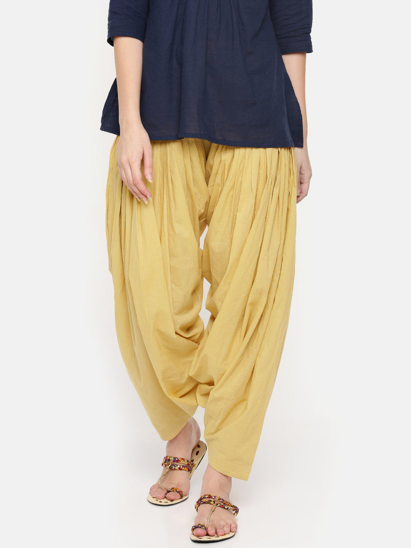 De Moza Ladies Patiala Pant Skin