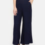 De Moza Ladies Palazzo Navy Blue
