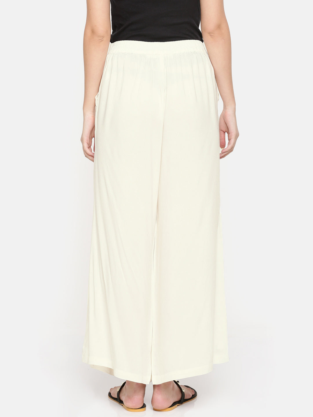 De Moza Ladies Palazzo OffWhite