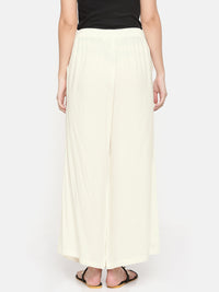 De Moza Ladies Palazzo OffWhite