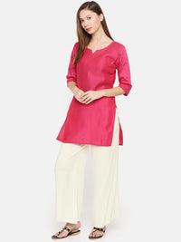 De Moza Ladies Palazzo OffWhite