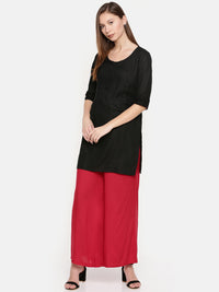 De Moza Ladies Palazzo Red