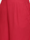 De Moza Ladies Palazzo Red