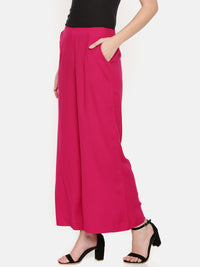 De Moza Ladies Palazzo Fuchsia